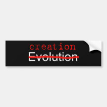 AntiEvolutions-Stoßaufkleber Autosticker
