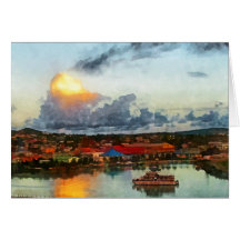 Antigua-Abend Grußkarte