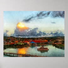 Antigua-Abend Posterdrucke