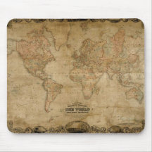 Antike Karte Mousepad