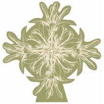 Antike olivgrüne BlumenTischnummer Fotoskulptur
