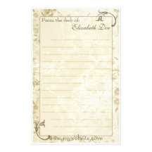 "Antiken-" Briefpapier Büropapier