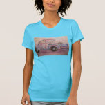 antiker blauer Patina-LKW Shirts