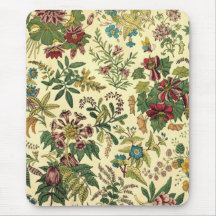 Antikes Blumen Mousepad