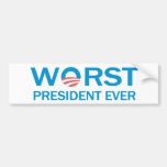AntiObama Autoaufkleber