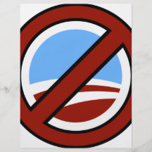 AntiObama Bedruckte Flyer