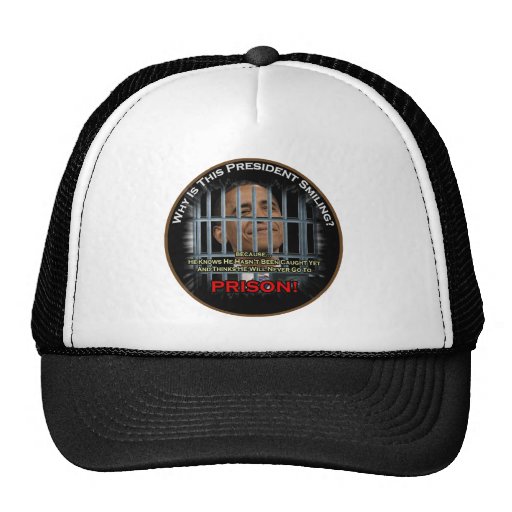 AntiObama im Gefängnis Baseballcap