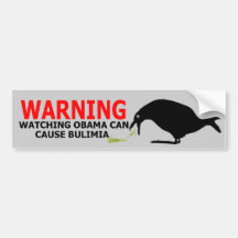 AntiObamahonk Autosticker