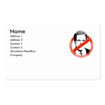 AntiRomney White.png Visitenkartenvorlage