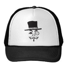 AntiSec AntiSecurity Hacker-Logo Trucker Caps