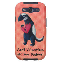 AntiValentinsgruß-Honig-Dachs Samsung Galaxy S3 Etui