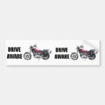 Antrieb bewusst - Motorrad Auto Aufkleber