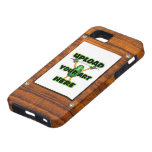 Antriebskraft zum hölzernen Illusionsgrenzrahmen iPhone 5 Schutzhüllen