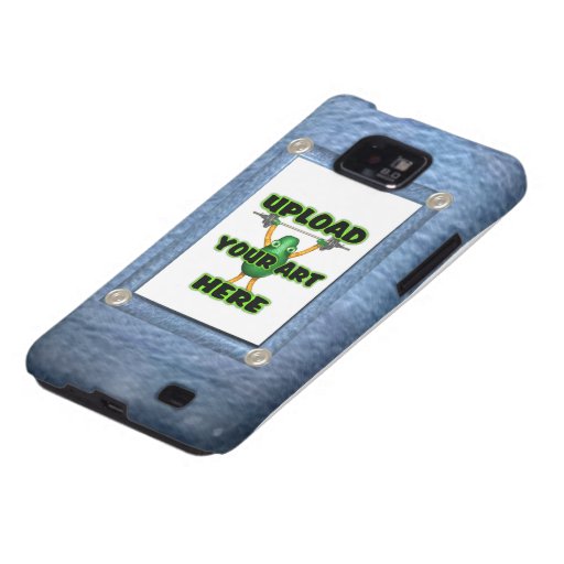 Antriebskraftfoto zum Denim Samsung Galaxy S2 Cover