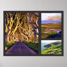 Antrim-Kunst-Druck-Plakat