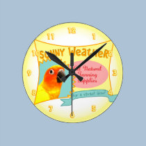 Anzeige-Uhr Sun Conure wanduhren