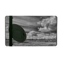 Anziehende Wolken (B&W) iPad Etui