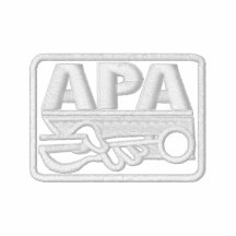 APA Logo - Creme Besticktes Polo Shirt