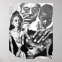 Apartheid, Kunst-Druck Plakate