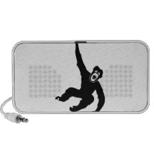 ape monkey chimp gorilla affe crazy orang utan mobiler speaker