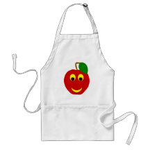 Apfel apple schürzen
