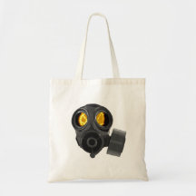 Apokalypse gasmask einkaufstaschen