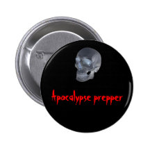 Apokalypse prepper Knopf Button
