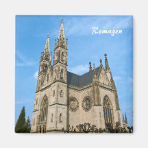 Apollinaris Kirche in Remagen, Deutschland Kühlschrankmagnete