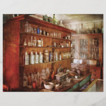 Apotheker - hinter den Kulissen Flyerdesign