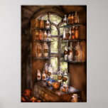 Apotheker - verschiedene Tränke Posterdrucke