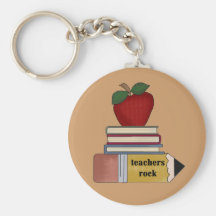 Apple-Lehrer-Felsen-T-Shirts und Geschenke Schlüsselband