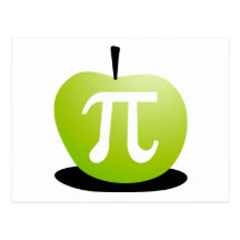 Apple-PU Postkarte