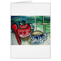 APPLE UND KAFFEE GRUßKARTEN