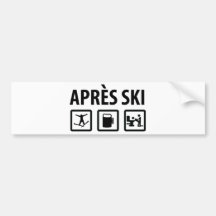 apres Ski Autosticker