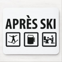 apres Ski mousepads