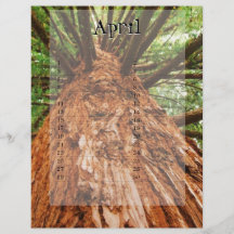 April-Kalender Flyers