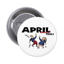 April-Tanzen täuscht Knopf Anstecknadel