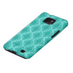 Aqua-Diamantdamast des Aqua mit zwei Tönen blauer Samsung Galaxy S2 Hülle