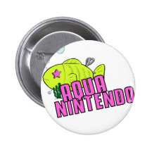 AQUA-NINTENDOPIN ANSTECKNADELBUTTON