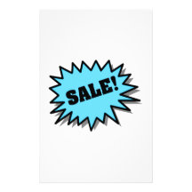 Aqua Sale Stationery Paper