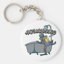 Aquaholic UNTERWASSERATEMGERÄT Schlüsselbänder