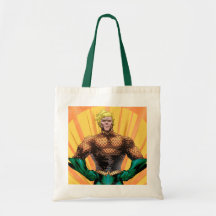 Aquaman stehend leinentaschen