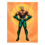 Aquaman stehend postkarten