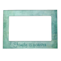 Aquamarine Familie ist Forever Magnetische Rahmen