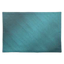 Aquamarine Seide Tisch Set