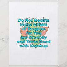Aquamarinen Drachekopf nicht einmischen Vollfarbige Flyer