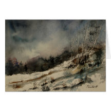 Aquarell 051207 grußkarte