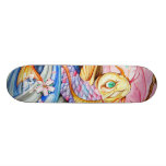 Aquarell Koi Fisch-Skateboard Bedruckte Skateboarddecks