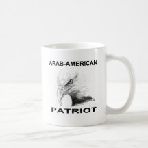 Araber-Amerikanischer Patriot Kaffee Haferl