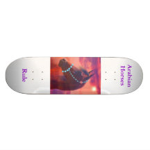 Arabische Pferderegel Personalisiertes Skateboarddeck